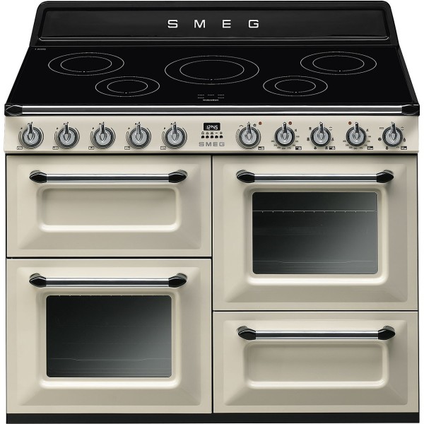 Aragaz cu inducție, SMEG, crem - TR4110IP