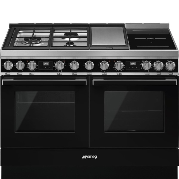 Aragaz pe gaz/ electric, SMEG - CPF120IGMPBL