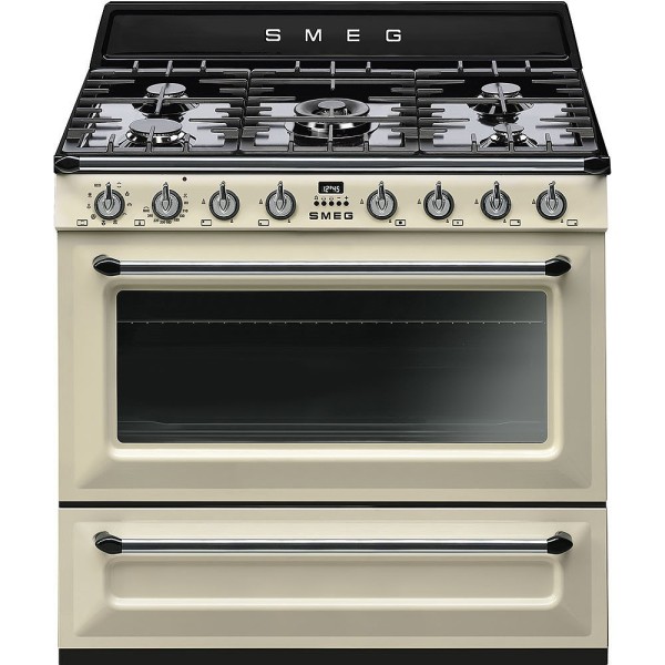 Aragaz SMEG, crem - TR90P9