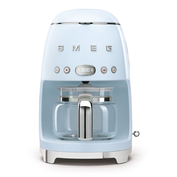 Cafetiera SMEG, albastru pastel - DCF02PBEU