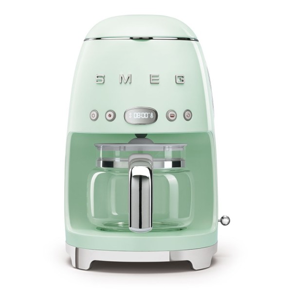 Cafetiera SMEG, verde pastel - DCF02PGEU