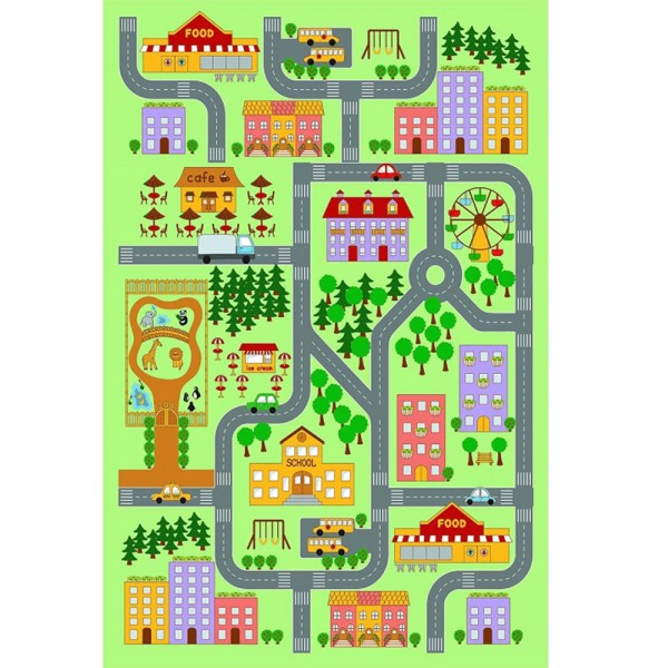 Covor multicolor, 100x150 cm, KIDS