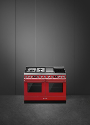 Aragaz pe gaz/ electric, SMEG - CPF120IGMPR