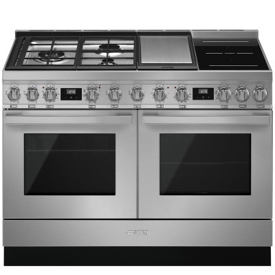 Aragaz pe gaz/ electric, SMEG - CPF120IGMPX