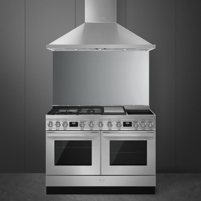 Aragaz pe gaz/ electric, SMEG - CPF120IGMPX