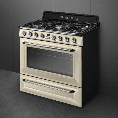 Aragaz SMEG, crem - TR90P9