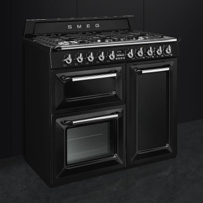 Aragaz SMEG, negru - TR103BL