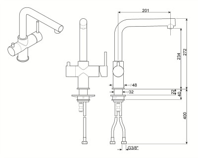 Baterie SMEG pentru filtrare apă - MAP99CR