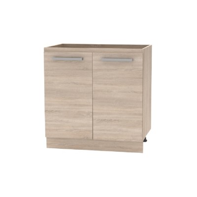 Cabinet inferior 80 2 DV, stejar sonoma, bucătăria NOVA PLUS