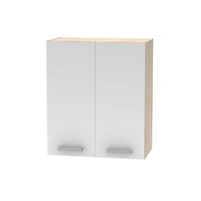 Cabinet superior 2DV, stejar sonoma/ alb, bucătăria NOVA PLUS 2