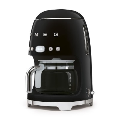 Cafetiera SMEG, negru - DCF02BLEU