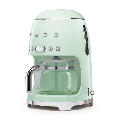 Cafetiera SMEG, verde pastel - DCF02PGEU