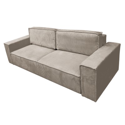 Canapea extensibilă, bej, HARPERA BIG SOFA