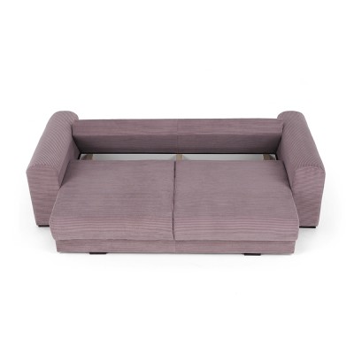 Canapea foarte spaţioasă, violet, roz învechit, bej, GILEN BIG SOFA