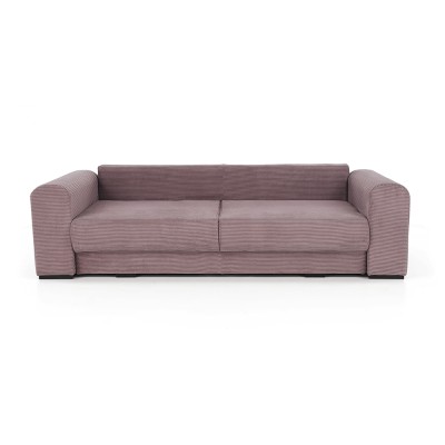 Canapea foarte spaţioasă, violet, roz învechit, bej, GILEN BIG SOFA