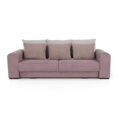 Canapea foarte spaţioasă, violet, roz învechit, bej, GILEN BIG SOFA