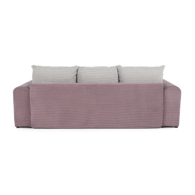 Canapea foarte spaţioasă, violet, roz învechit, bej, GILEN BIG SOFA