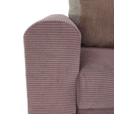 Canapea foarte spaţioasă, violet, roz învechit, bej, GILEN BIG SOFA