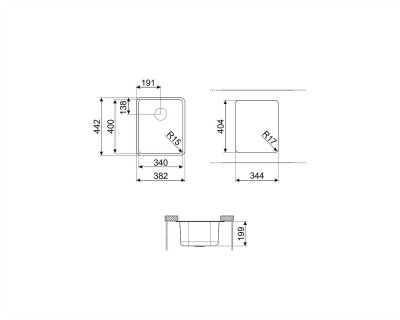 Chiuveta SMEG - VSTR34CUX