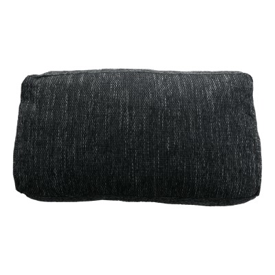 Colţar extensibil din piele ecologică și material textil, negru, ADRIANA