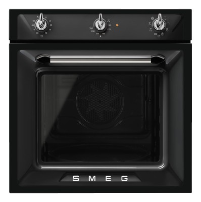 Cuptor incorporabil SMEG, negru - SF6905N1