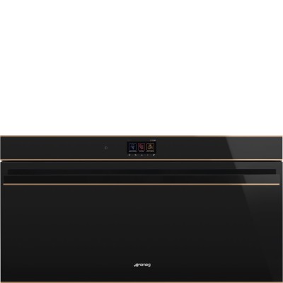 Cuptor incorporabil SMEG, negru - SFPR9604TNR