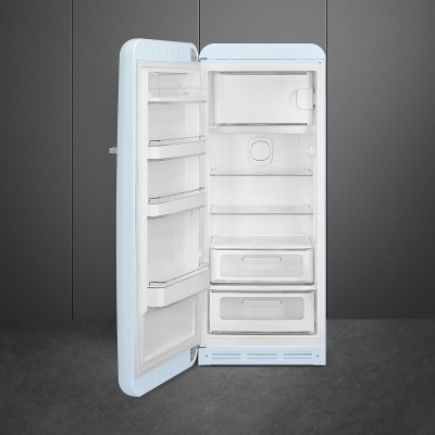 Frigider SMEG, albastru pastel - FAB28LPB5