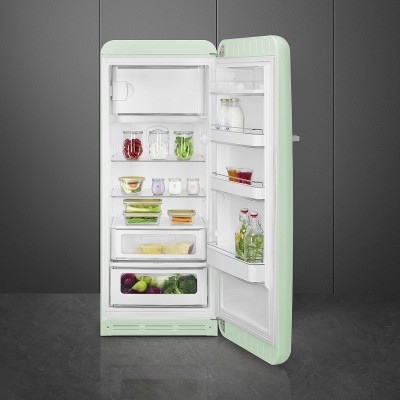 Frigider SMEG, verde pastel - FAB28RPG5