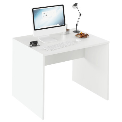 Masă de birou, alb, RIOMA