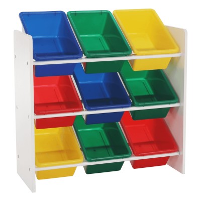 Organizator de jucării, multicolor/ alb, KIDO TYPE 2