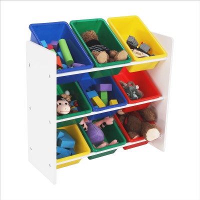 Organizator de jucării, multicolor/ alb, KIDO TYPE 2