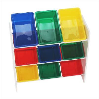 Organizator de jucării, multicolor/ alb, KIDO TYPE 2