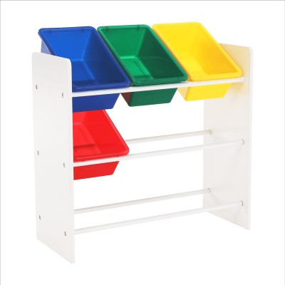 Organizator de jucării, multicolor/ alb, KIDO TYPE 2