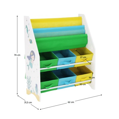 Organizator pentru jucării, model multicolor, NORA 2