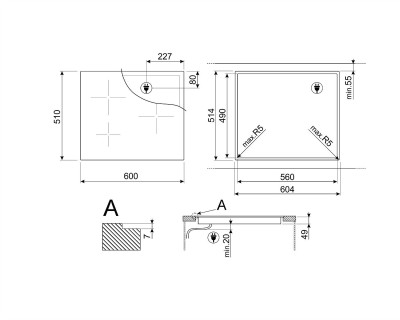 Plită cu inducție SMEG - SI2M7643D