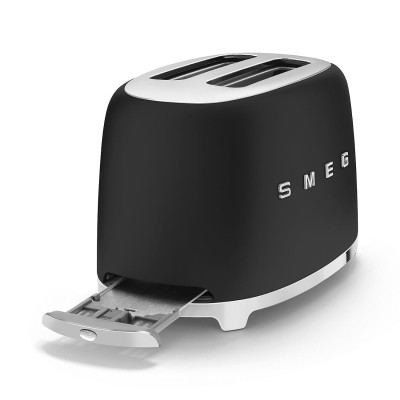 Prajitor de paine SMEG, negru - TSF01BLMEU