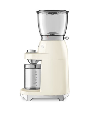 Rasnita de cafea SMEG, crem - CGF01CREU