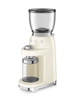 Rasnita de cafea SMEG, crem - CGF01CREU