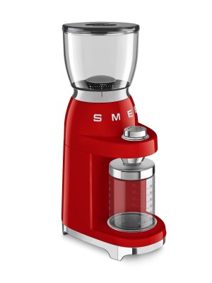 Rasnita de cafea SMEG, roșu - CGF01RDEU