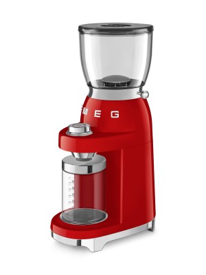 Rasnita de cafea SMEG, roșu - CGF01RDEU