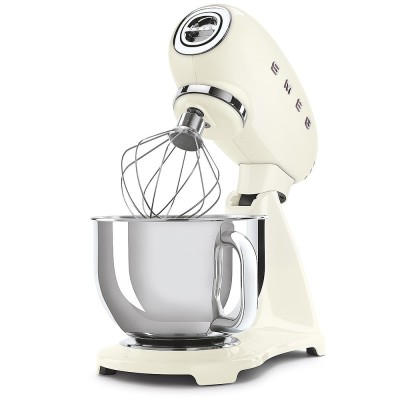 Robot de bucatarie SMEG, crem - SMF03CREU