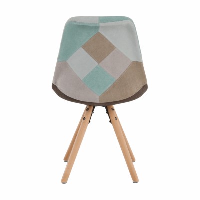 Scaun dining, patchwork, GLORIA