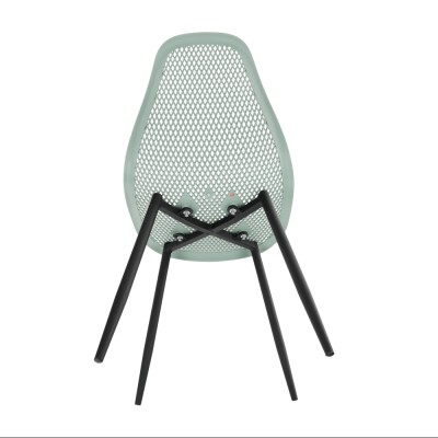 Scaun dining, verde/ negru, TEGRA TYP 2