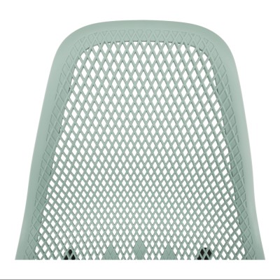 Scaun dining, verde/ negru, TEGRA TYP 2