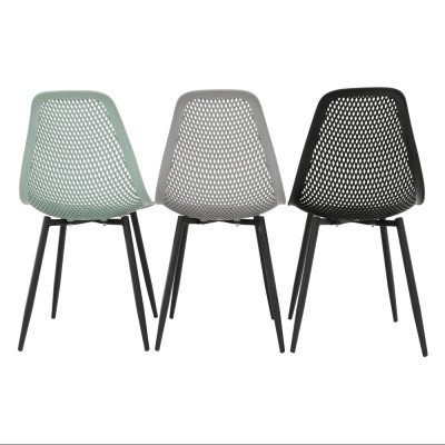 Scaun dining, verde/ negru, TEGRA TYP 2