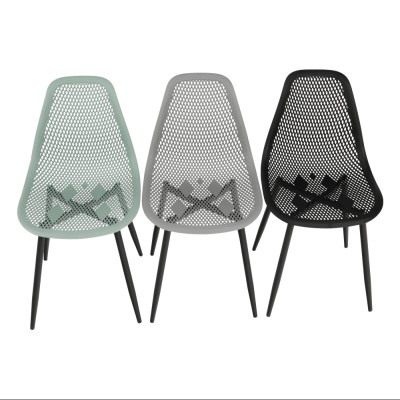 Scaun dining, verde/ negru, TEGRA TYP 2