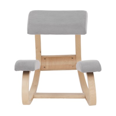 Scaun ergonomic, gri/ natural, RENAR