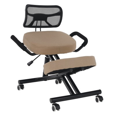 Scaun ergonomic, gri/ negru, RUFUS