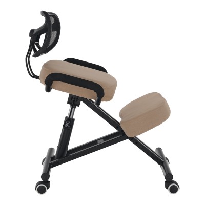 Scaun ergonomic, gri/ negru, RUFUS