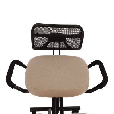 Scaun ergonomic, gri/ negru, RUFUS